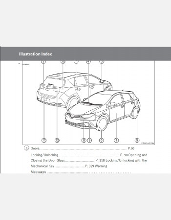 toyota auris hybrid 2016 2017 2018 owners manual